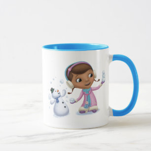 Doc McStuffins Doc And Chilly Playing In Snow Mug