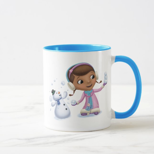 Doc McStuffins | Doc And Chilly Playing In  Snow Mug (Right)