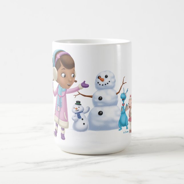 Doc McStuffins | Doc McStuffins Playing In Snow Coffee Mug (Center)
