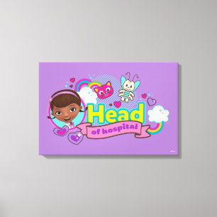 Doc McStuffins   Head of Hospital Canvas Print