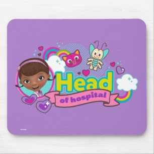 Doc McStuffins Head of Hospital Mouse Pad