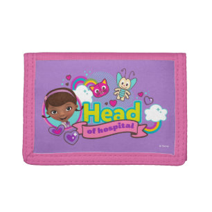 Doc McStuffins Head of Hospital Tri-fold Wallet