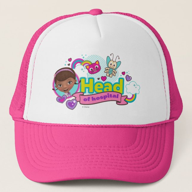 Doc McStuffins | Head of Hospital Trucker Hat (Front)