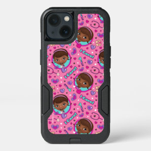 Doc McStuffins   I Care Pink Pattern iPhone 13 Case