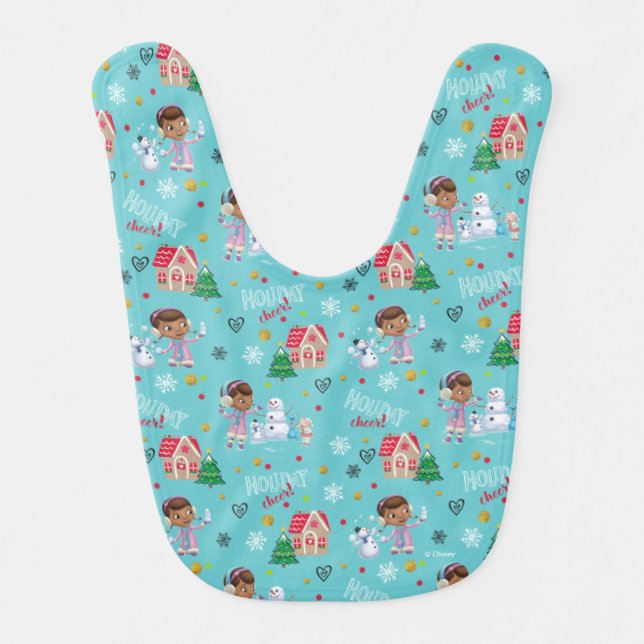 Doc McStuffins | Jingle Bell Fun Bib (Front)