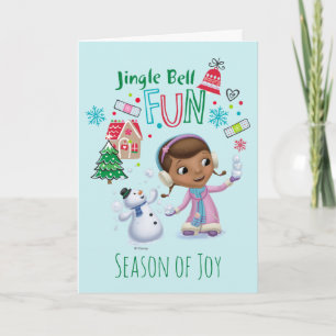 Doc McStuffins Jingle Bell Fun Holiday Card