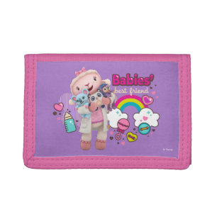 Doc McStuffins   Lambie - Babies Best Friend Tri-fold Wallet