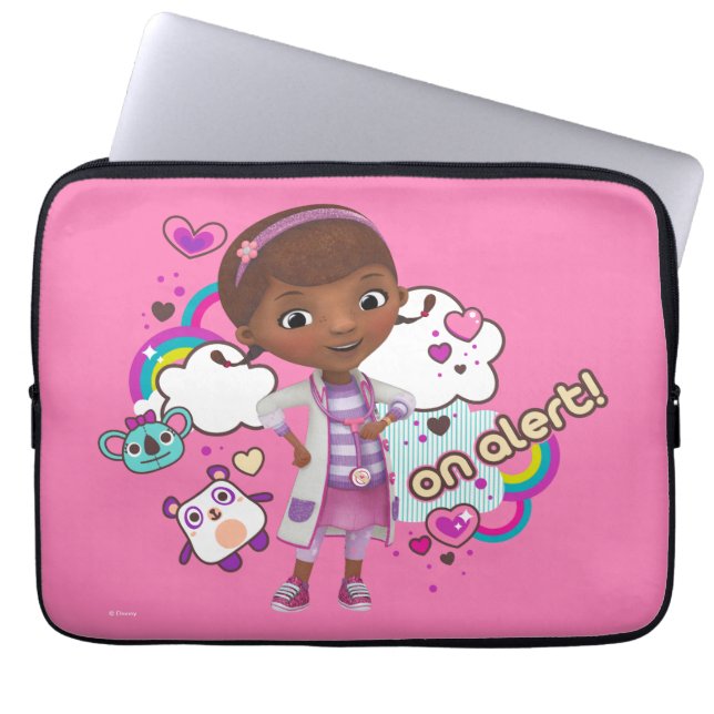 Doc McStuffins | On Alert Laptop Sleeve (Front)