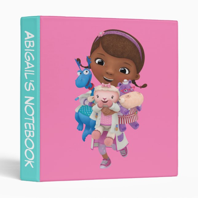 Doc McStuffins | Sharing the Care Binder (Front/Spine)