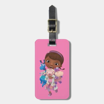 Doc Mcstuffins | Sharing The Care Luggage Tag by DocMcStuffins at Zazzle
