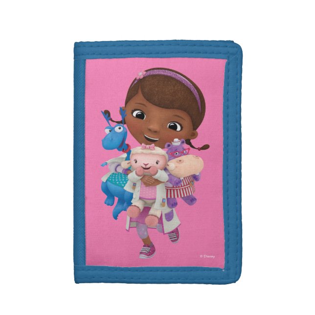 Doc McStuffins | Sharing the Care Tri-fold Wallet (Front Vertical)