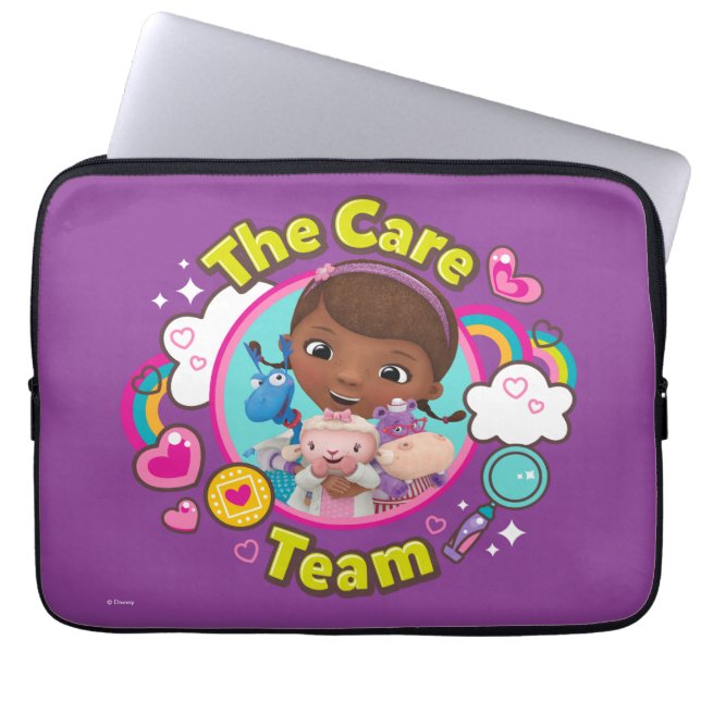 Doc McStuffins | The Care Team Laptop Sleeve (Front)