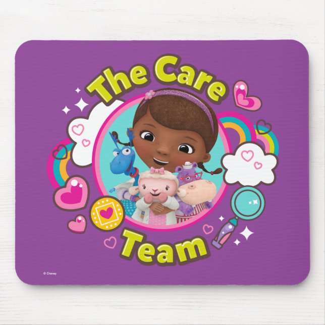 Doc McStuffins | The Care Team Mouse Pad (Front)