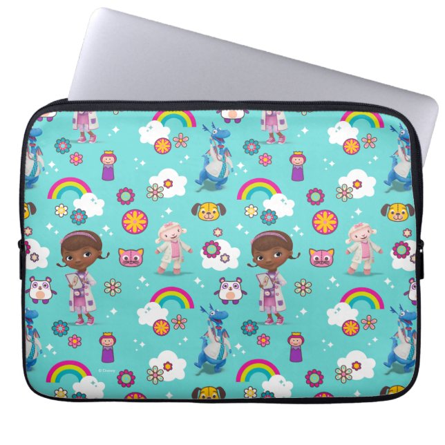 Doc McStuffins | The Care Team Pattern Laptop Sleeve (Front)