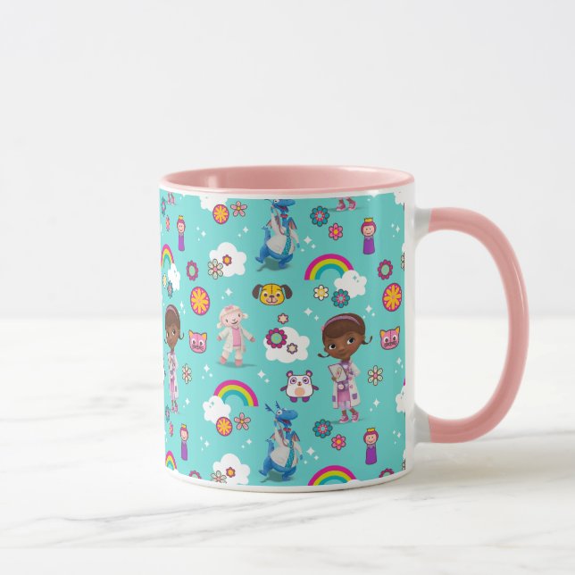 Doc McStuffins | The Care Team Pattern Mug (Right)