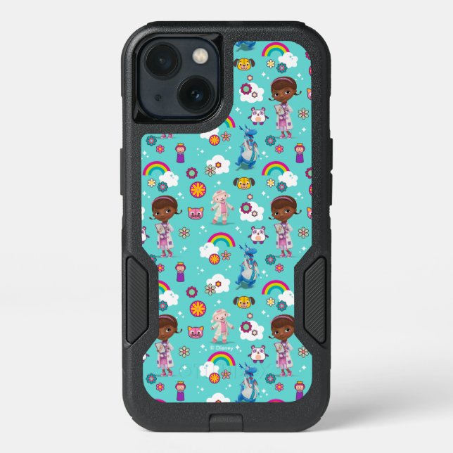 Doc McStuffins | The Care Team Pattern Otterbox iPhone Case (Back)