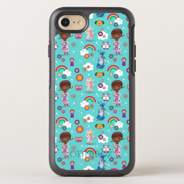 Doc McStuffins | The Care Team Pattern Otterbox iPhone Case (Back)