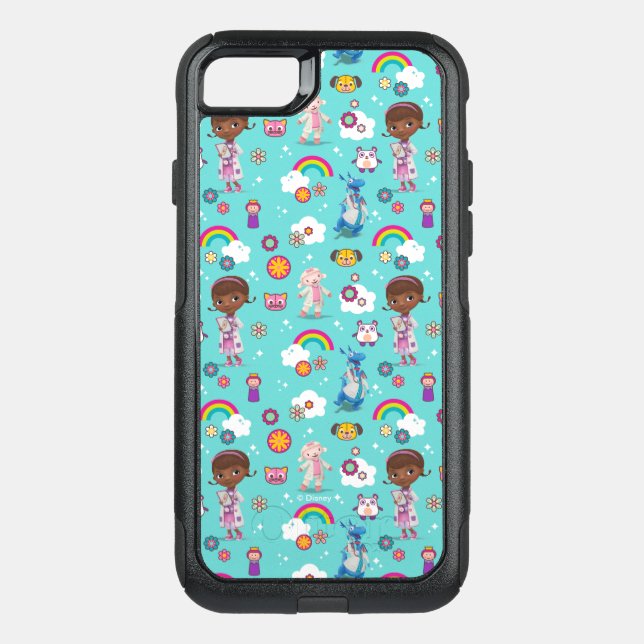 Doc McStuffins | The Care Team Pattern Otterbox iPhone Case (Back)