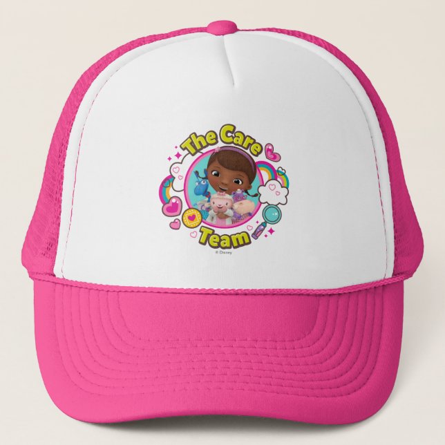 Doc McStuffins | The Care Team Trucker Hat (Front)