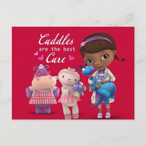 Doc McStuffins Valentine Holiday Postcard