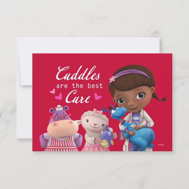 Doc McStuffins Valentine Invitation (Front)