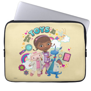 Doc McStuffins We've Got Toys to Fix Laptop Sleeve