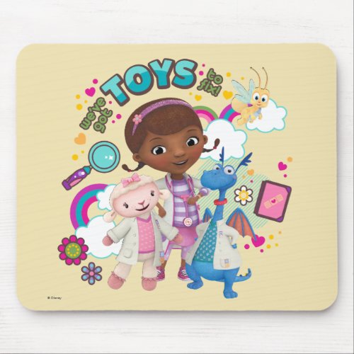 Doc McStuffins  Weve Got Toys to Fix Mouse Pad