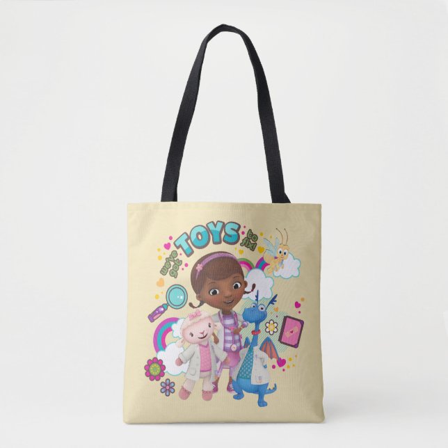 Doc McStuffins | We've Got Toys to Fix Tote Bag (Front)