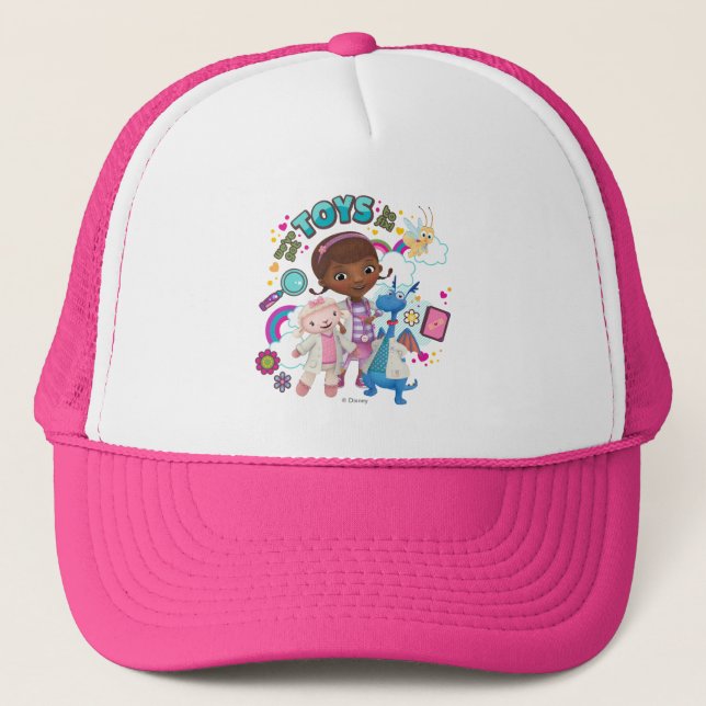 Doc McStuffins | We've Got Toys to Fix Trucker Hat (Front)