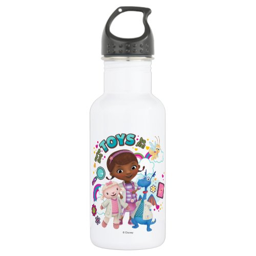 Doc McStuffins  Weve Got Toys to Fix Water Bottle