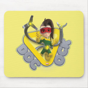 Doc Ock Character Badge Mouse Pad