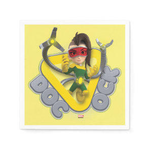 Doc Ock Character Badge Napkins
