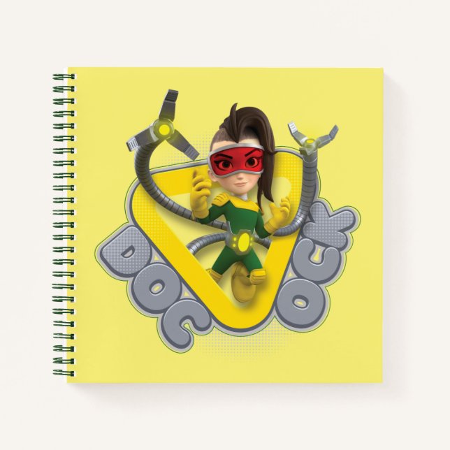 Doc Ock Character Badge Notebook (Front)