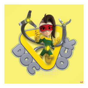 Doc Ock Character Badge Poster