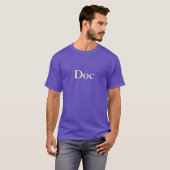 "Doc" T-Shirt (Purple) (Front Full)
