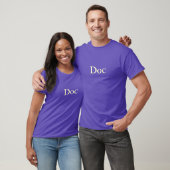 "Doc" T-Shirt (Purple) (Unisex)