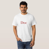 "Doc" T-Shirt (white) (Front Full)