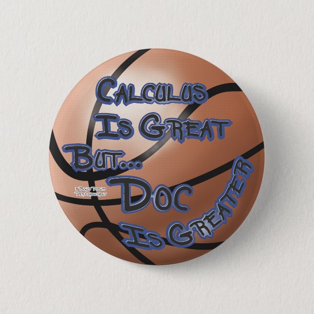 Doc The Great Pinback Button (Front)