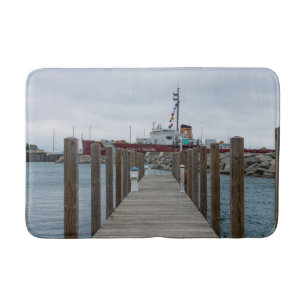 Dock and Icebreaker Museum Bath Mat