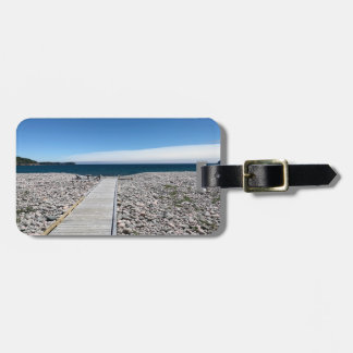 Dock Into The Atlantic Ocean Luggage Tag