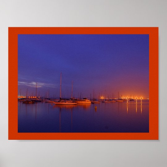 Dock lights poster