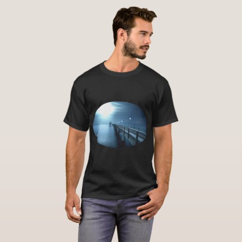 Dock on the Bay Evening T_Shirt