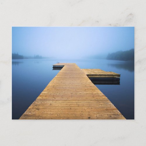 Dock on the Lake Postcard