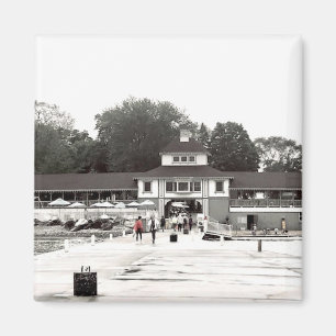 Dock View Lakeside Chautauqua, Ohio  Magnet