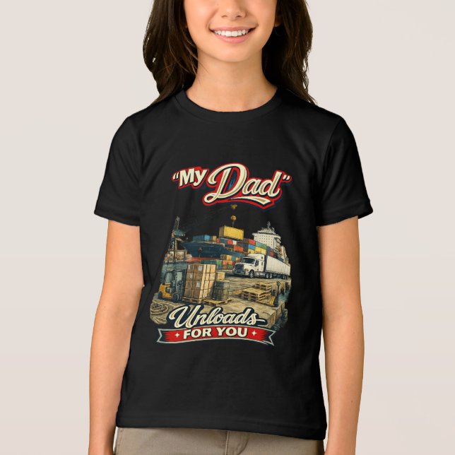Dock Worker (1) Tri-Blend Shirt (Front)