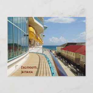 Docked at Falmouth Custom Postcard