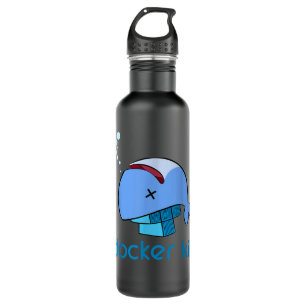 Docker container linux devops programming coding stainless steel water bottle