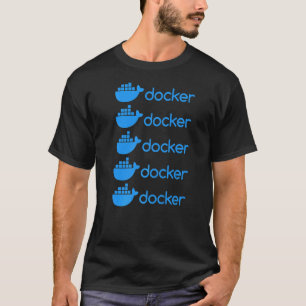 Docker Engine Programming Coding Software Develop T-Shirt