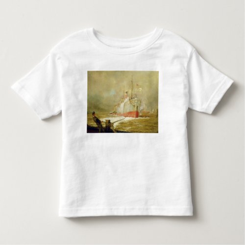 Docking a Cargo Ship Toddler T_shirt