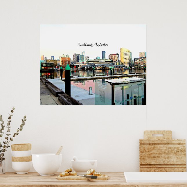 Docklands, Australia Poster (Kitchen)